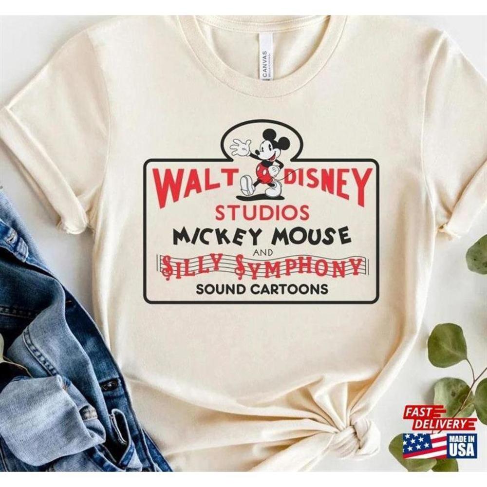 Mickey Classic Walt Disney Studios Silly Symphony Disneyland 2023 Tshirt